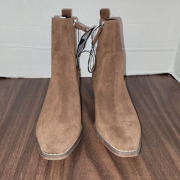 Women's Solita Western Boots - Universal Thread Brown Size 8 NEW - Picture 1 of 7